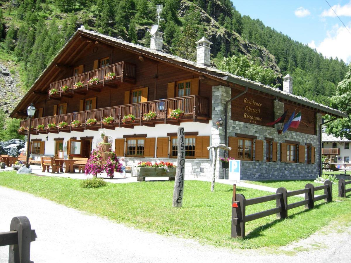 Residence Oberteil Gressoney-La-Trinite Bagian luar foto
