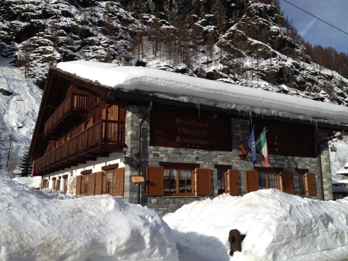 Residence Oberteil Gressoney-La-Trinite Bagian luar foto