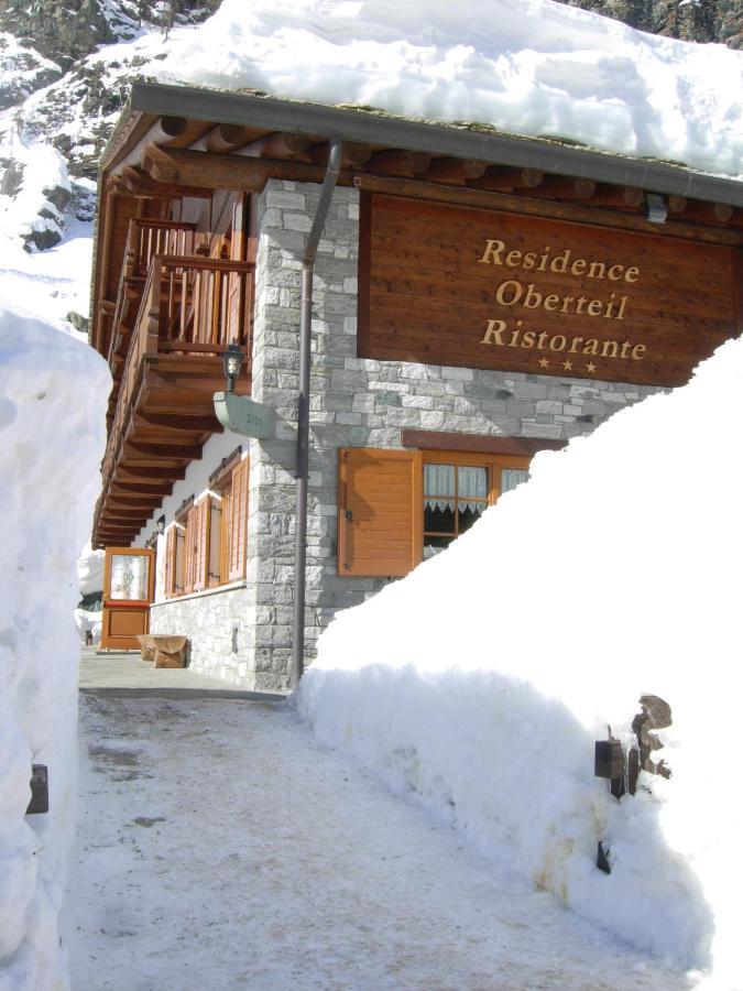 Residence Oberteil Gressoney-La-Trinite Bagian luar foto
