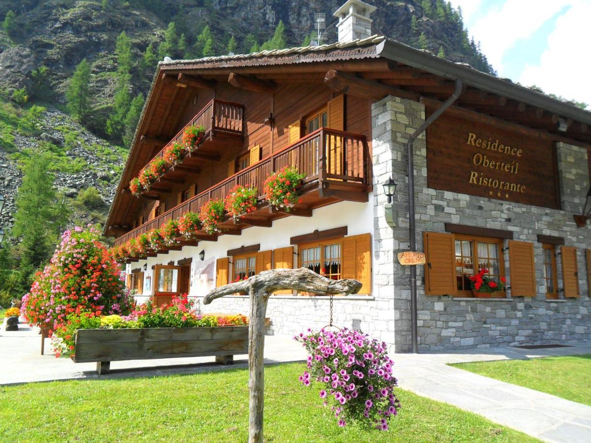 Residence Oberteil Gressoney-La-Trinite Bagian luar foto