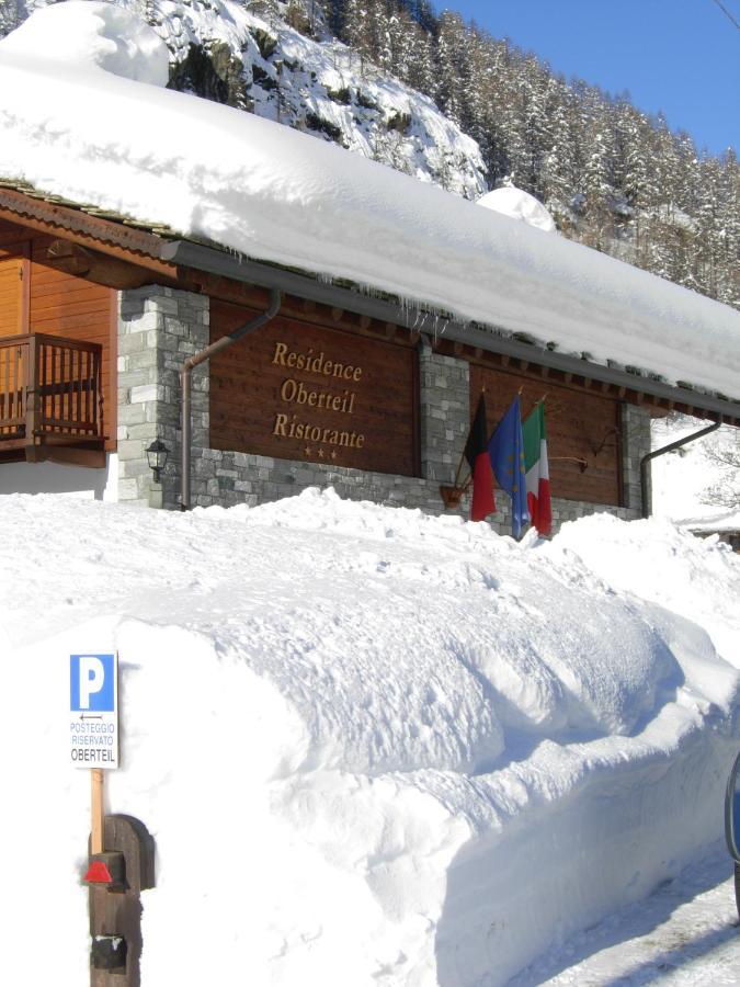 Residence Oberteil Gressoney-La-Trinite Bagian luar foto