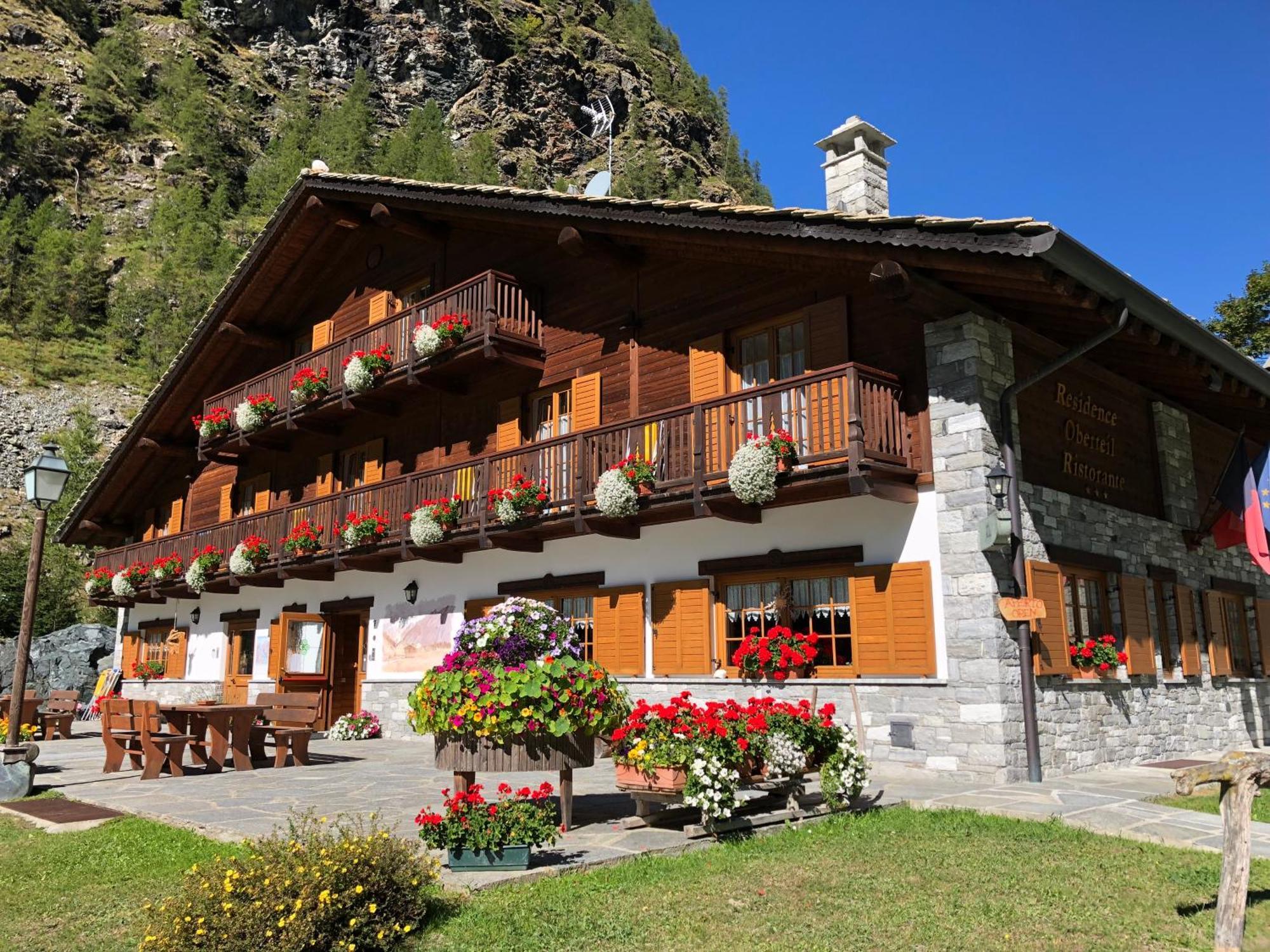Residence Oberteil Gressoney-La-Trinite Bagian luar foto