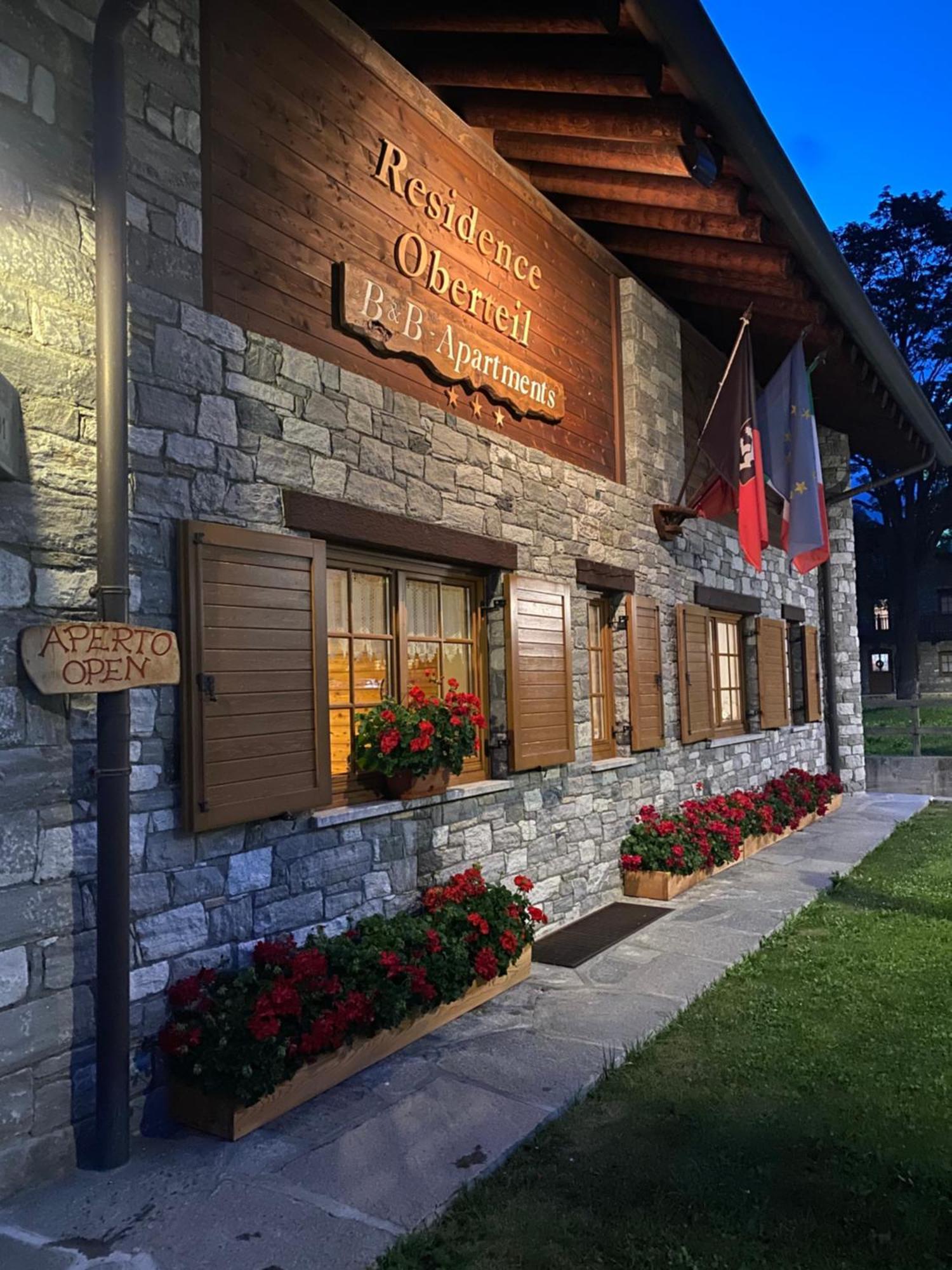 Residence Oberteil Gressoney-La-Trinite Bagian luar foto
